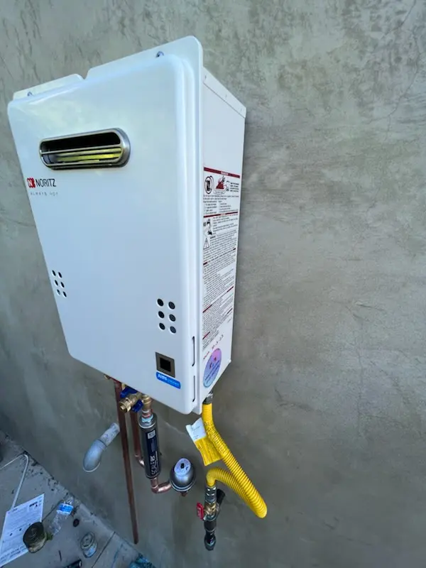 Tankless water heater installation for Acres Home homes